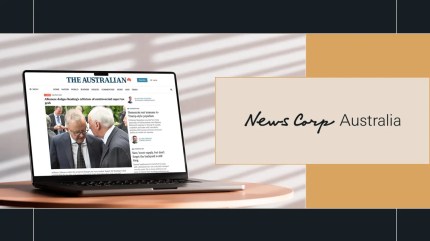 News Corp Australia’s The Australian website displayed on a laptop screen, featuring political news and editorial content. Demonstrates how the media giant uses WordPress VIP to deliver high-performance, enterprise-grade publishing experiences across its digital portfolio.