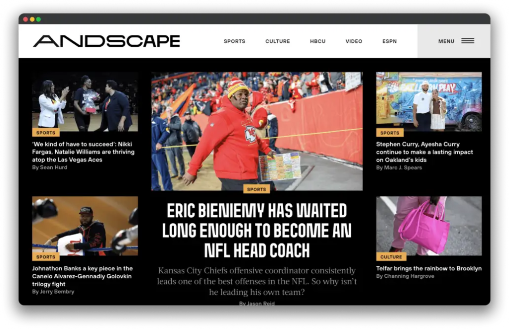 Visit Andscape homepage