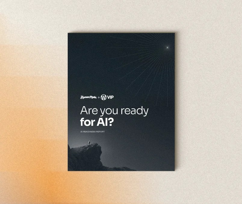 Cover of the “Are You Ready for AI?” AI Readiness Report displayed on a light background.
