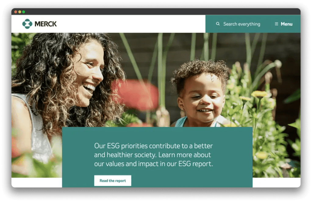 Link to Merck homepage