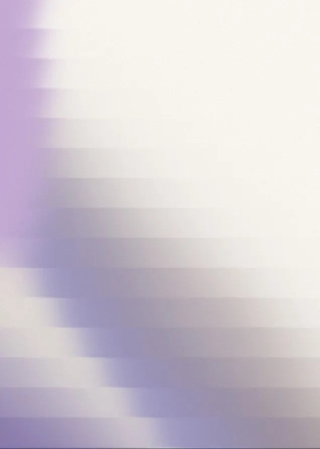 Diagonal gradient with soft purple and white tones, featuring pixelated, step-like edges across the image.