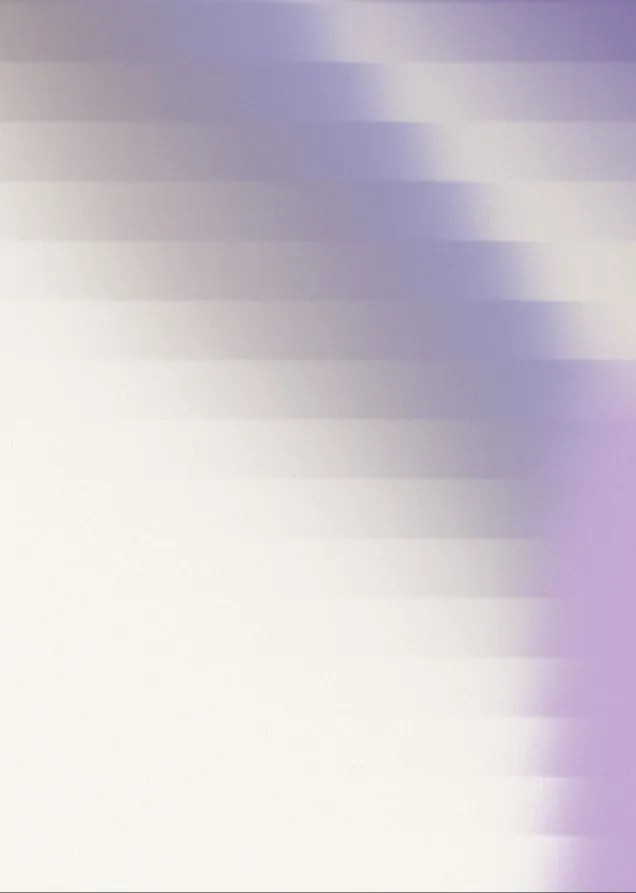 Abstract diagonal gradient pattern with soft purple and white tones blending across the image.