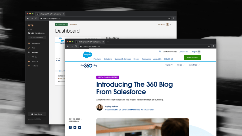 Celebrating The 360 Blog, a new milestone from Salesforce and WordPress VIP