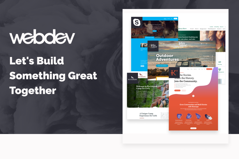 WebDev: Let's Build Something Great Together