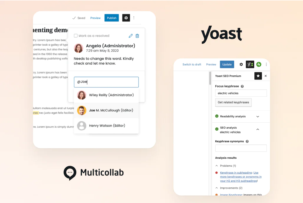 Yoast in action