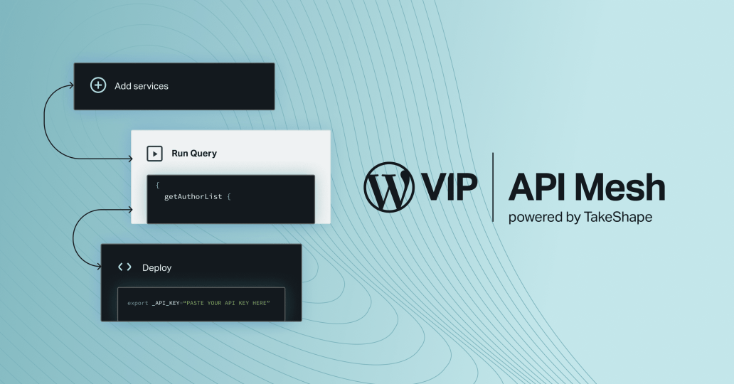 WordPress VIP API Mesh powered by TakeShape