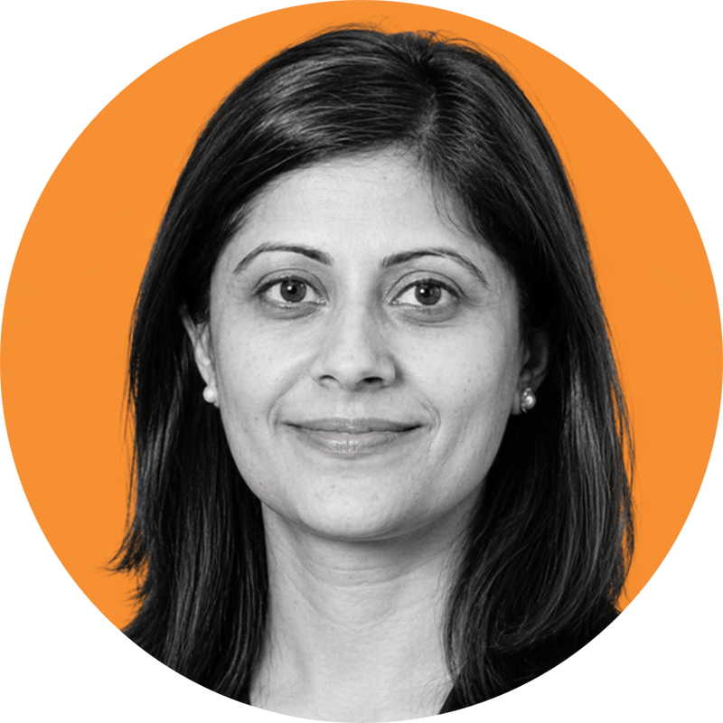 Headshot of Veebha Mehta, COO at Crain